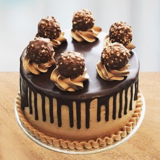 Chocolate Cake With Rocher